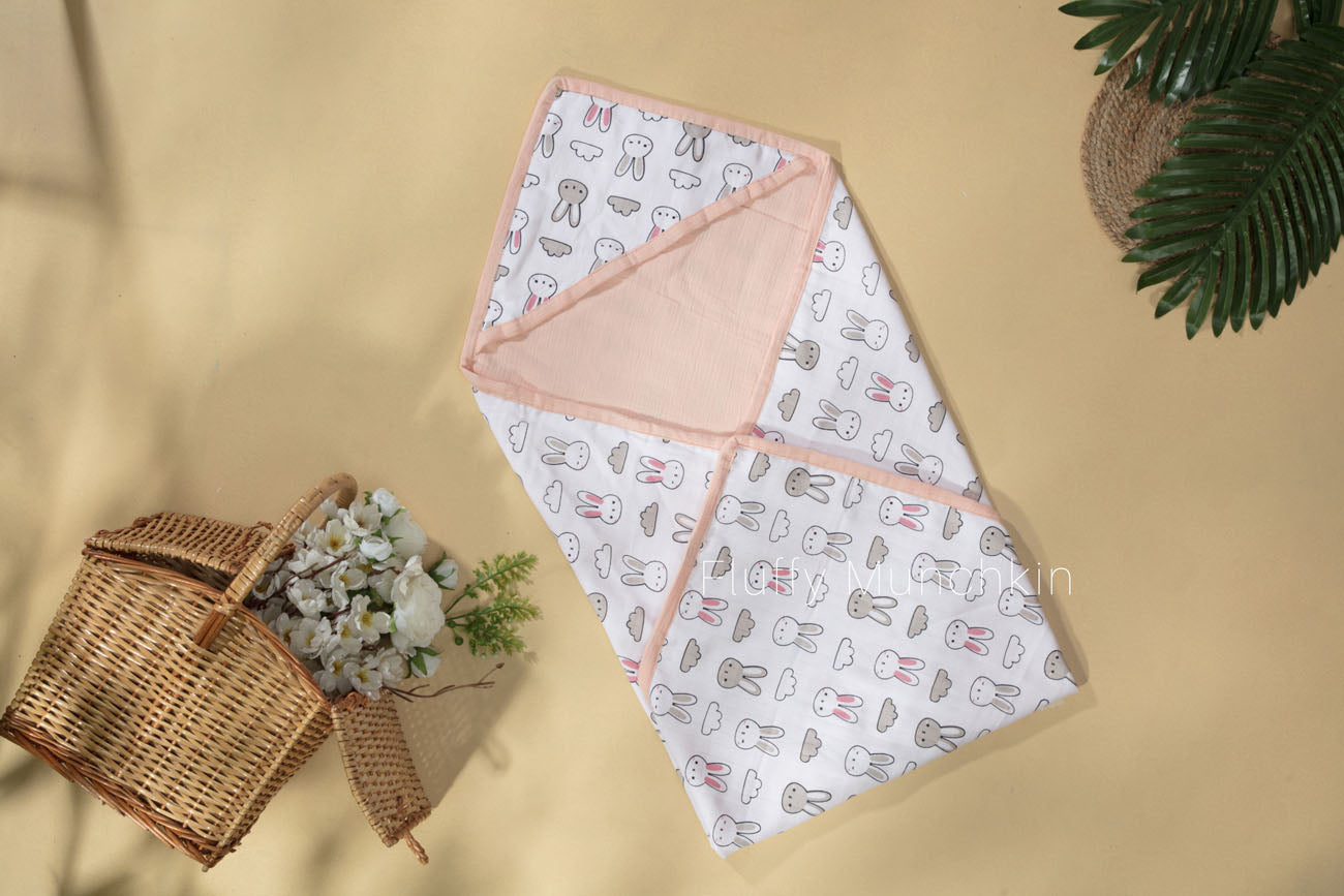 4-Layered Hooded Blanket